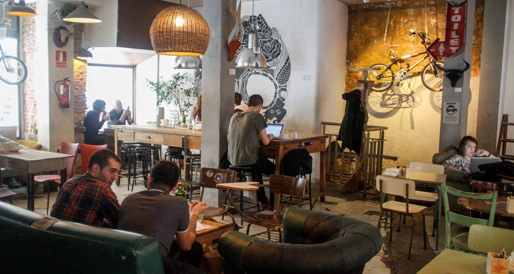 Teterías en España para Instagram: La Bicicleta en Madrid