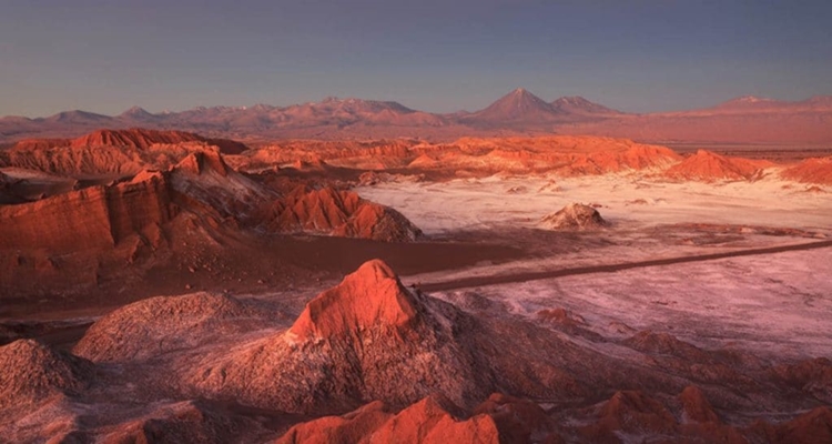 Valle de la Luna, en Chile, destinos  con similitudes a la superficie