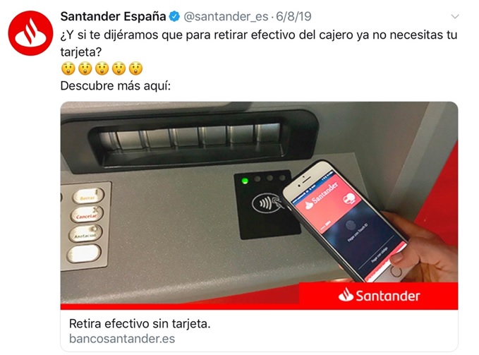 Santander enseña paso a paso cómo pagar con el móvil 1 Merca2.es Banco Santander España pago móvil Merca2.es