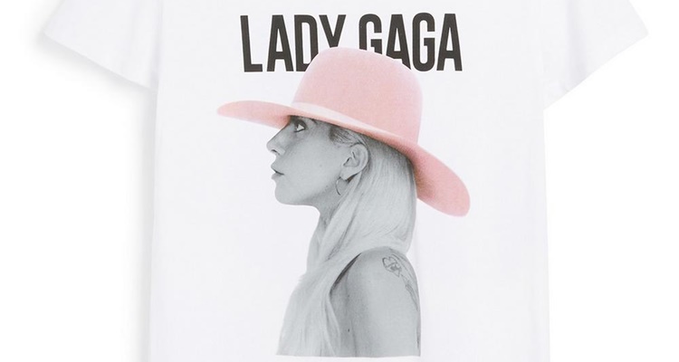 Camiseta Lady Gaga de Primark