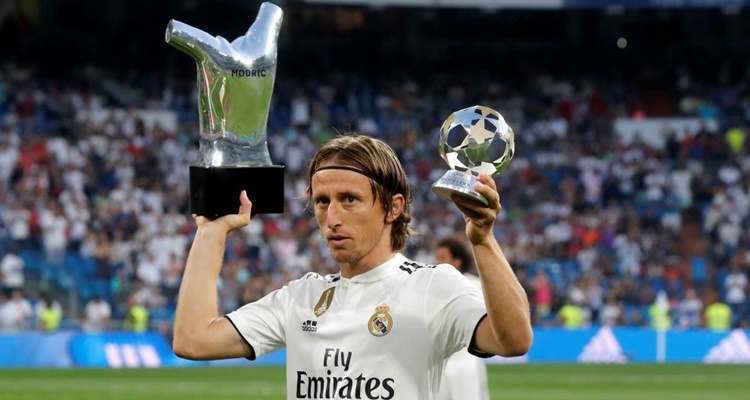 Luka Modric en el Real Madrid