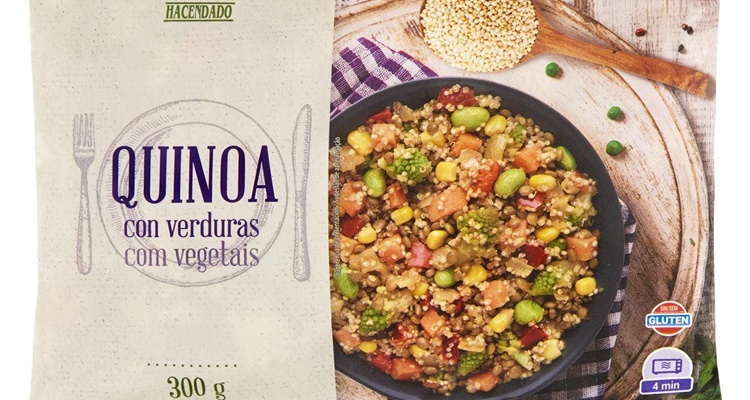 Quinoa con verduras apta para celíacos