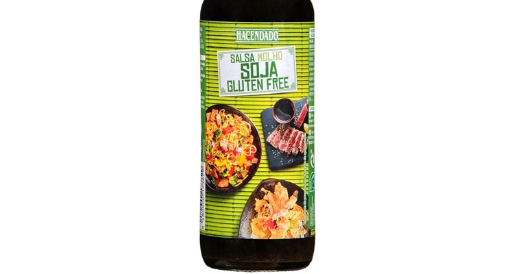 Salsa de soja de Mercadona para celíacos