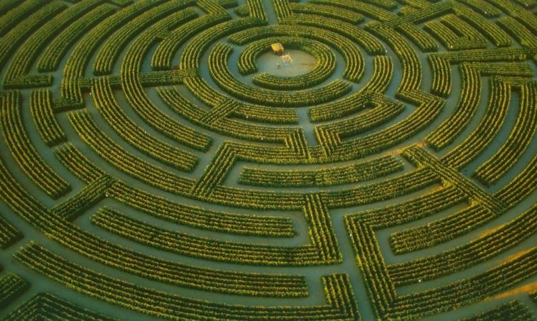 Reignac sur Indre, laberintos