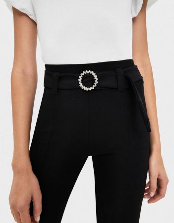 Pantalones de hebilla