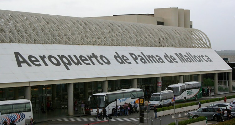 El aeropuerto de Palma de Mallorca