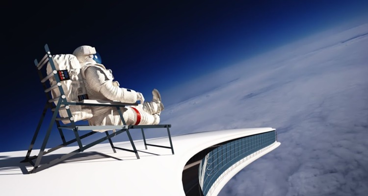 Mas alla de las fronteras con el turismo espacial