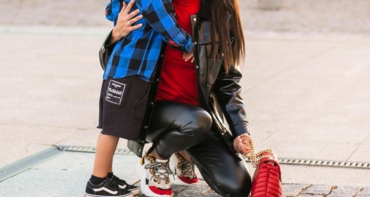 Pilar Rubio apuesta por las deportivas chunky