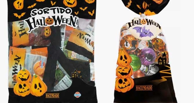 Surtido de chuches para Halloween