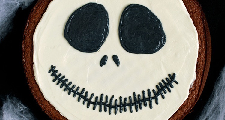 Tarta de chocolate Jack Skellington