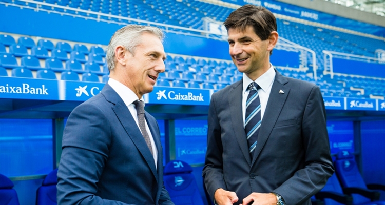 CaixaBank patrocina al Alavés y a otros clubes vascos