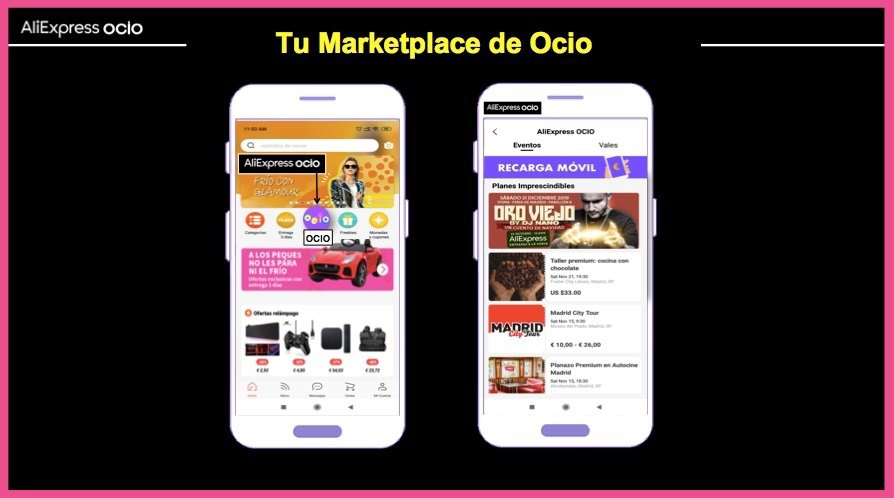 Aliexpress ocio espectáculos