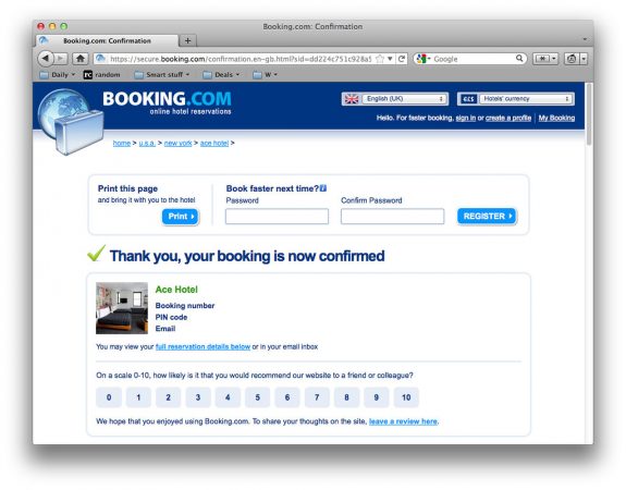 Booking, Trivago, Expedia
