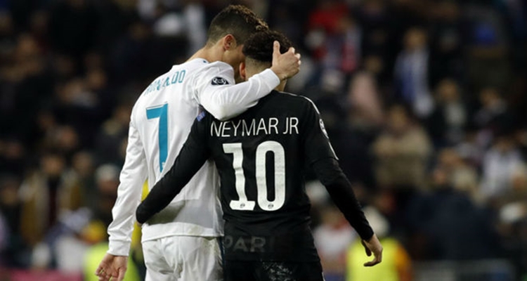 Ronaldo y Neymar, mejores salarios del deporte