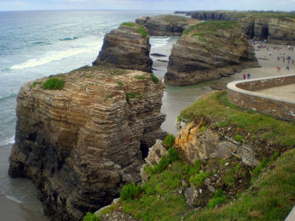Ribadeo, pueblo de la playa de las catedrales