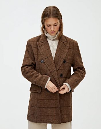 Blazer oversize marrón