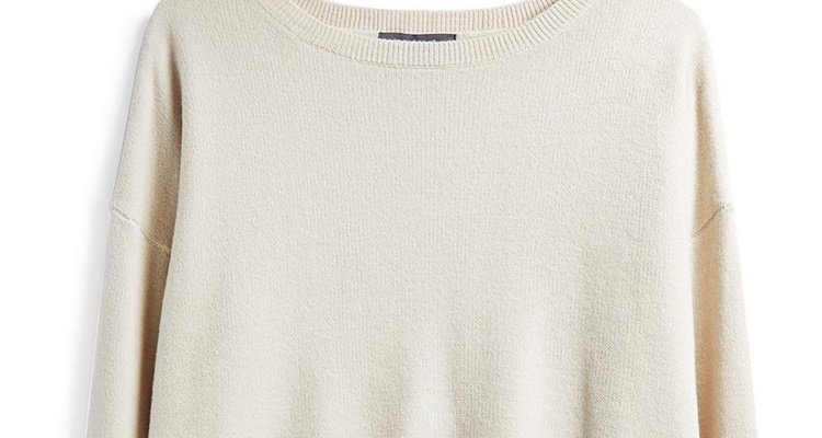 Jersey super suave en color crema de Primark