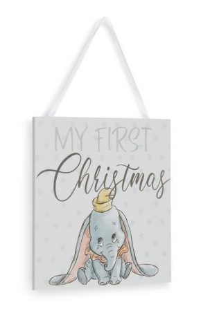 Cartel navideño dumbo