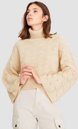 jersey cuello alto stradivarius