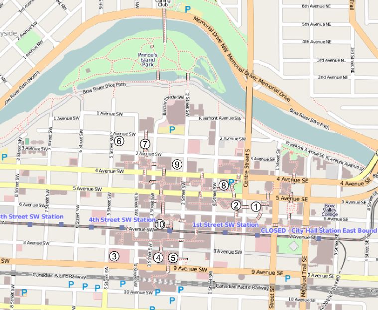Mapas de edificios