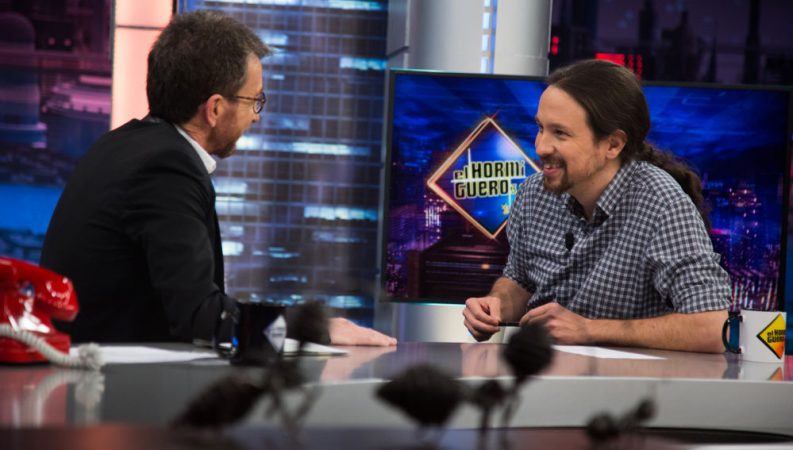 Pablo Iglesias en el hormiguero