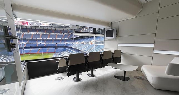 Palco Real Madrid estadios de fútbol, Barcelona