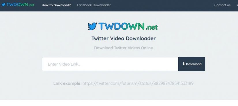 twdown logo, descargar Twitter
