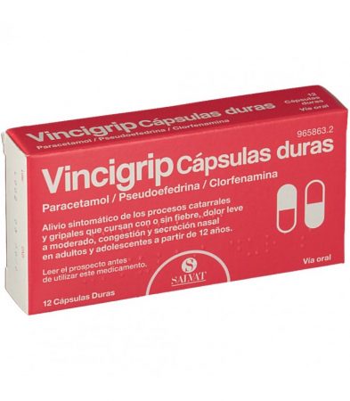 vincigrip medicamentos con paracetamol