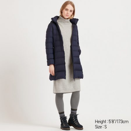 abrigo plumas Uniqlo