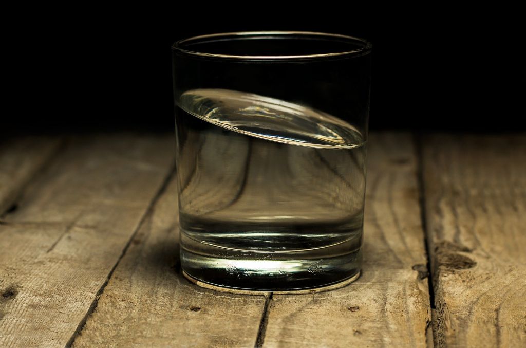 agua para la tos
