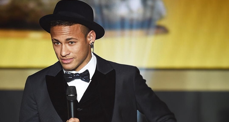 Neymar moda Armani