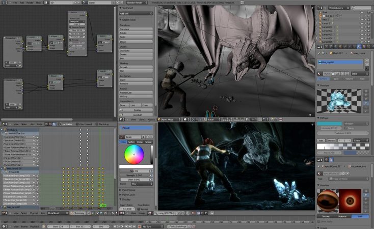 Software de edición Blender