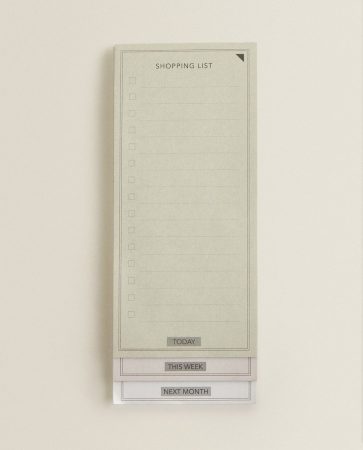  Bloc organizador en papel