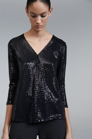 Blusa de brillos en Sfera