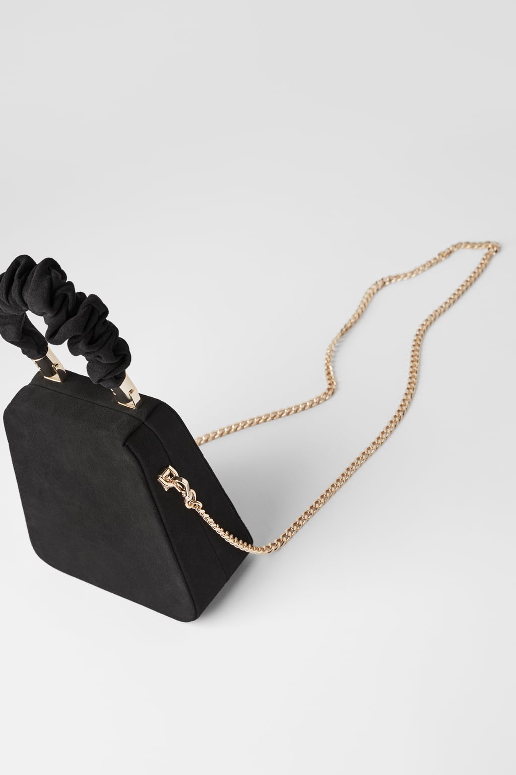 Bolso de mano formato caja Blue Collection