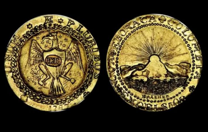 Doblón Brasher, monedas