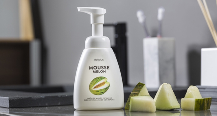 Jabón mousse melón Deliplus Mercadona