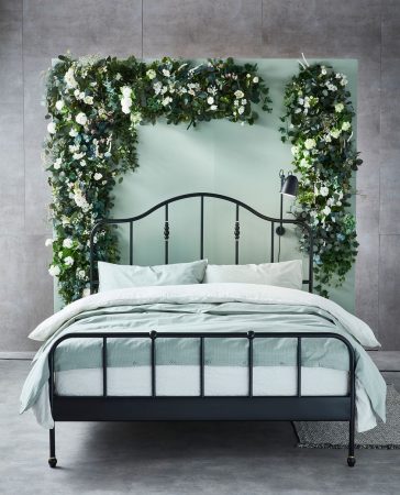 Jardín vertical para dormitorio de IKEA