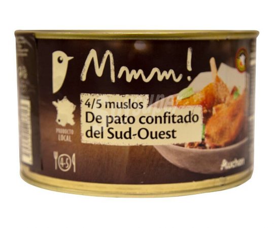 Muslos de pato confitado de Alcampo Gourmet