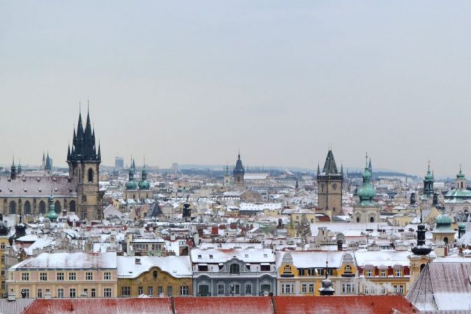 Praga, ciudades en invierno