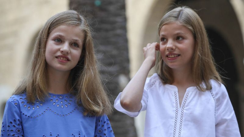 Leonor y Sofía, hijas de Felipe VI