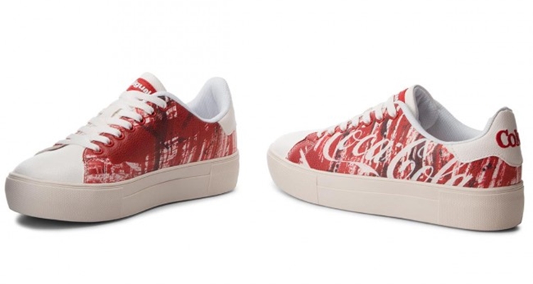 Zapatillas de moda Coca Cola Desigual