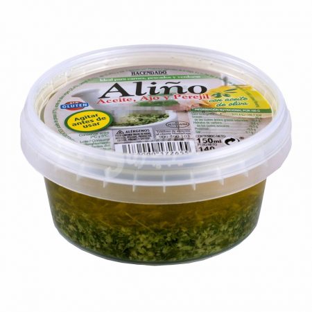 Aliño (aceite oliva, ajo y perejil) refrigerado Mercadona