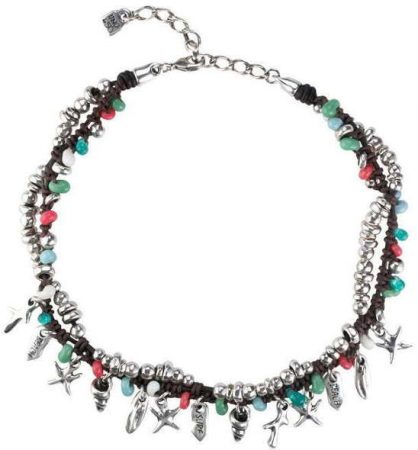 Los collares UNOde50 con los que poner el broche de oro a tus looks de H&M 3 Merca2 Collar estilo surfer de UNOde50