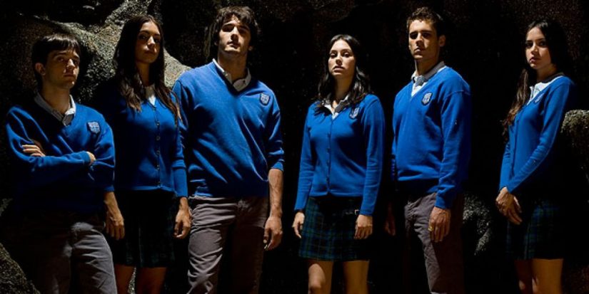 El internado y sus protas en amazon prime Vídeo
