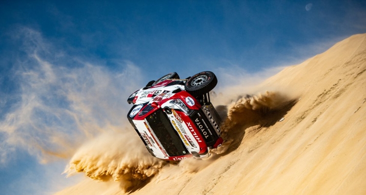 Vuelco Fernando Alonso Dakar accidente