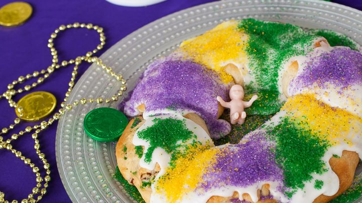 King's Cake de Nueva Orleans