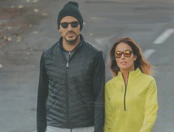 Lara Álvarez y Andrés Velencoso