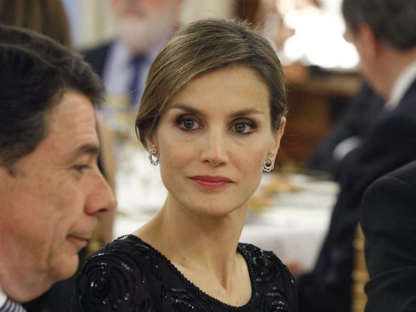 Letizia y su cara de alegría