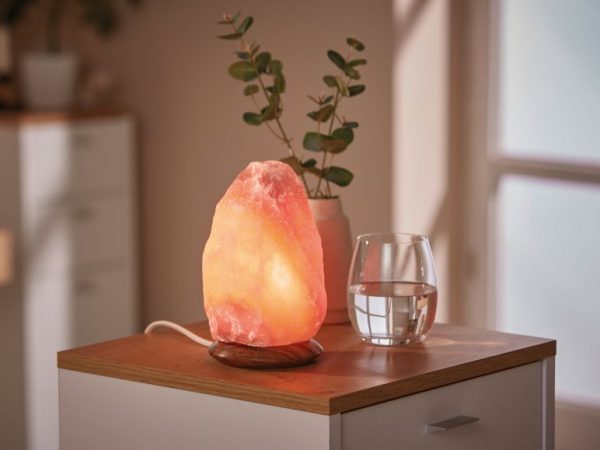 Lámpara de sal del Lidl